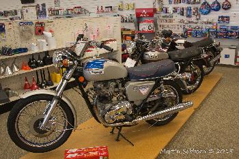 A nice trio of Triumphs