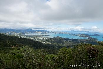 View over Coromandel Town