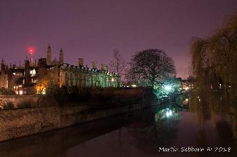 Notice the blurred reflection - lots of water movement!