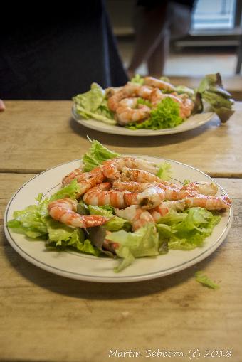 It's a tough life - Exmouth Prawns