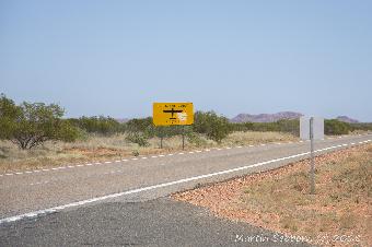 Flying Doctor Landing Strip - the road!