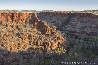 Amazing colours as the sun sets