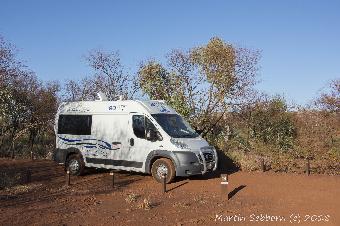 Dales Camp Ground - and the van!