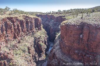 Overlooking the gorges