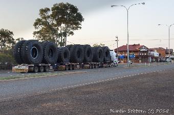 Just look at the size of those tyres....