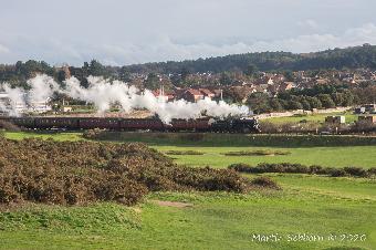 Just leaving Sheringham